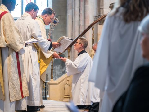 Licensed Lay Ministry inside Cathedral