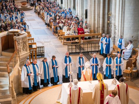 Lay Ministry inside the Cathedral